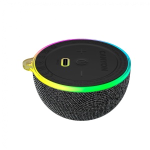 CANYON Magnetic BT speaker OnMove 13 5W Black CNE-CBTSP13B - Img 3