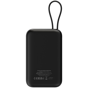 CANYON power bank OnPower 101 built-in cable 10000 mAh PD22.5W Black CNS-CPB101BK - Img 4