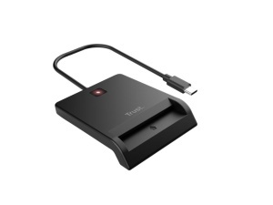Citac kartica TRUST PRIMO USB-C DNI smart card reader/crna - Img 6