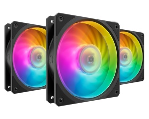 COOLER MASTER Mobius 120P ARGB 3-pack kit ventilator (MFZ-M2DN-243P2-R1) - Img 3