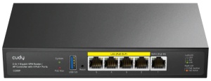 Cudy C200P, 2-in-1 Gigabit VPN Router/ AP Controller with 4 PoE+ Ports, 55W - Img 4