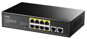 Cudy GS1010PS2 8-Port Gigabit PoE+ Switch with 2 Gigabit Uplink ports and 2 Gigabit SFP slot 120W - Img 3