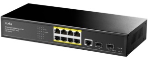 Cudy GS2008PS2 * 8-Port Layer 2 Managed Gigabit PoE+ Switch with 2 Gigabit SFP Slots, 120W - Img 3