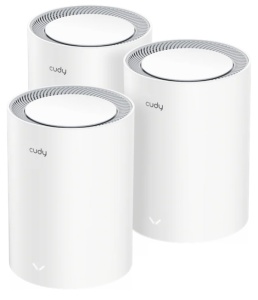 Cudy M3000 2.0,AX3000 2.5G Mesh Wi-Fi 6 System White, 4-Stream Dual-Band ,2402 Mbps + 574 Mbps - Img 8
