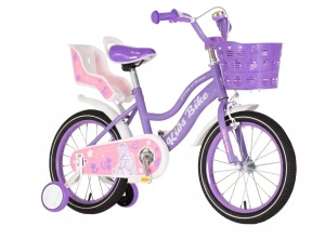Dečija bicikla X-Kids Princess Flower 12/V-brake/pomoćni tčkići/ljubičasta
