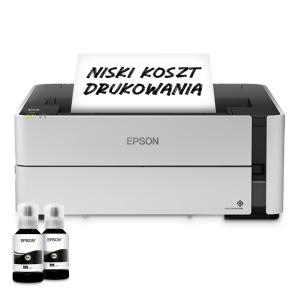 Epson M1170 EcoTank InkJet, Black, A4, 2400 X1200, USB, WiFi C11CH44402
