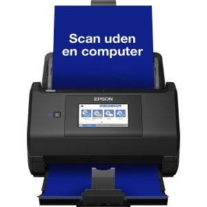 Epson Scanner WorkForce ES-580W, Sheetfed, A4, ADF, 35 ppm, WiFi, touch.LCD, Duplex, USB 2.0 B11B258401