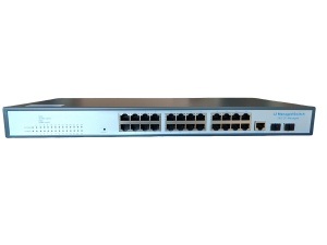 ExeLink SG2526 switch 24x10/100/1000 Base-T:2x1000 Base-X SFP porta L2 Managed