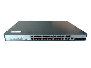 ExeLink SG2528CP upravljivi POE switch 24x10/100/1000Base-T POE+,4x10/100/1000 Base-T,4x1000Base-X SFP,Combo porta, L2 - Img 1