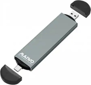 Externo kućište za M.2 NVME/SATA 3.2 Tip C/USB A Maiwo K1683P2 *