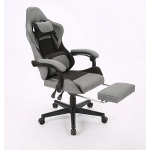 Gaming stolica ePlayGame HC-4095 BDG platno/tamno sivo crna - Img 2