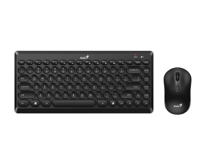 GENIUS LuxeMate Q8000 Wireless USB US crna tastatura + miš * - Img 2