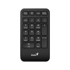 Genius NUMPAD 1000, AI, 2,4GHz, Tastatura numerička, Crna, USB *
