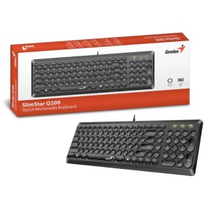 Genius SlimStar Q200,USB,BLK,SER - Img 2
