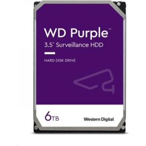 HDD WD 6TB CMR SATA3 WD64PURZ 256MB Purple *