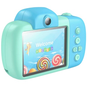 hoco. Dečija kamera, 2" IPS LCD, 32 MPx, FullHD, microSD, plava - DV201 Blue - Img 2