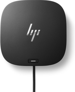 HP HP USB-C/A Universal Dock G2, 1 USB Type-C (front, data/power-out); 1 USB 3.0 (side, charging SS); 3 USB 3.0 (back, charging); 2 DisplayPort; 1 HDMI 2.0; 1 headphone/microphone combo (side); 1 RJ-45 (back) 5TW13AA