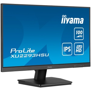 IIYAMA Prolite XU2293HSU-B7 Business Monitor - 54.5 cm (21.5"), FULL HD (1920x1080), IPS LED, 100Hz, 300 cd/m², matte / black XU2293HSU-B7 - Img 2