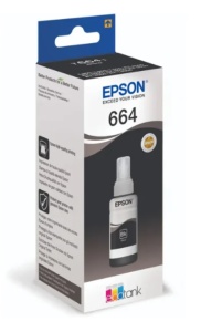 Ink Bottle Epson T6641 Black 70ml *