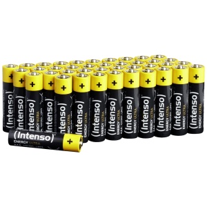 (Intenso) Baterija alkalna, AAA LR03/40, 1,5 V, blister 40 kom - AAA LR03 40pcs