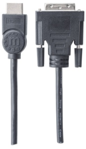 Kabl Manhattan 372503 HDMI/M - DVI-D/M 24+1/1,8m - Img 2