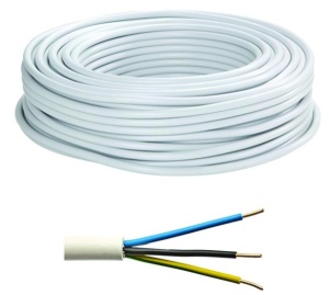 Kabl PPY 3x1.5 Bakarni, pun presek Tel-kabl