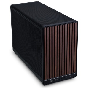 Kućište Lian Li DAN A3 mATX /Crno, A3-mATX Black & WOOD - Img 1