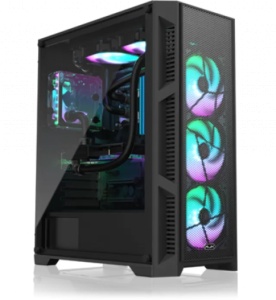 Kucište RAIJINTEK ARCADIA III TG Midi Tower/ATX,M-ATX,Mini-ITX/bez napajanja/kal