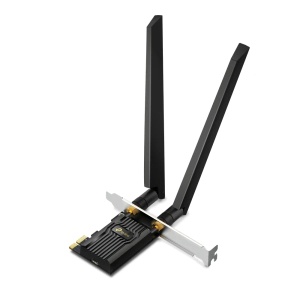 LAN MK PCI-E TP-Link Archer TXE72E WiFi 6 AX5400 dual band 2xExterna antena - Img 8