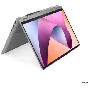 Lenovo IdeaPad Flex 5 14ABR8 (Arctic Grey) 6-Core Ryzen 5 5625U 2.3-4.3GHz/20MB 8GB 512GB-NVMe-SSD 14" WUXGA (1920x1200) TOUCH IPS 300n GL DigitalPen 720p Radeon-Graphics WiFi A/X Backlite HDMI USB-C/DP SD TPM BT5.1 Batt-52.5Wh FPR Win11HomeSL 82XX00HMYA - Img 1
