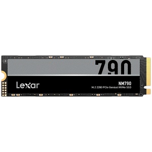 Lexar 1TB High Speed PCIe Gen 4X4 M.2 NVMe, up to 7400 MB/s read and 6500 MB/s write LNM790X001T-RNNNG
