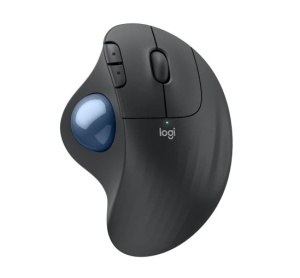 Logitech Ergo M575s Wireless Trackball Mouse, Graphite Blue Ball - Img 2