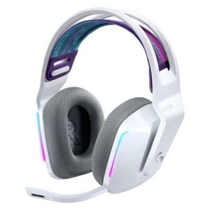 Logitech G733 Lightspeed Wireless RGB Gaming Headset, White * - Img 1