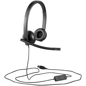 LOGITECH H570E HEADSET STEREO - WW 981-000575 * - Img 1