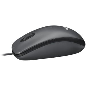 LOGITECH M100 Corded Mouse - BLACK - USB 910-006652 * - Img 2