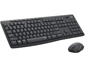 LOGITECH MK295 Silent Wireless Combo US tastatura + miš crna *