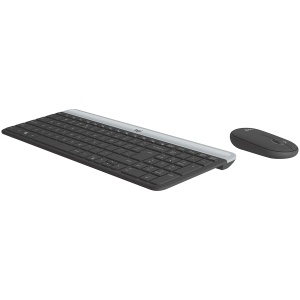 LOGITECH MK470 Slim Wireless Combo - GRAPHITE - US INT'L 920-009204 - Img 2