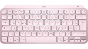 Logitech MX Keys Mini Wireless Illuminated Keyboard - Rose - US - Img 2
