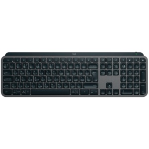 LOGITECH MX Keys S Plus Bluetooth Illuminated Keyboard with Palm Rest - GRAPHITE - US INT'L 920-011589 - Img 2