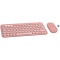 LOGITECH Pebble 2 Bluetooth Keyboard Combo - TONAL ROSE - US INT'L 920-012241 - Img 2