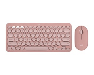 LOGITECH Pebble2 Wireless Combo US tastatura i miš roze * - Img 2