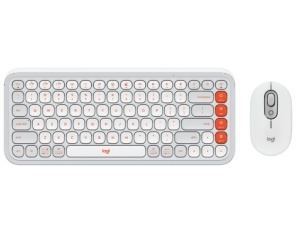 LOGITECH POP Icon Combo US tastatura bela *