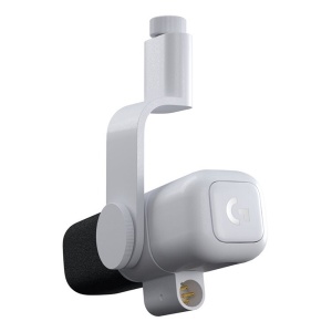 Logitech Yeti Studio Active Dynamic XLR Broadcast Microphone with ClearAmp White - Img 2