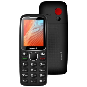MeanIT Telefon mobilni, 2.4" ekran, SOS dugme, crni - Senior 10 Plus, Crni - Img 3