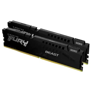 Memorija DDR5 64GB 5200MHz (2x32) Kingston Fury Beast KF552C40BBK2-64 - Img 1