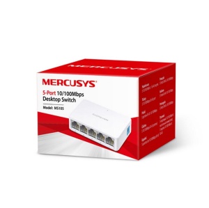 Mercusys MS105 v2.30, 5-port 10/100Mbps Desktop Switch - Img 3