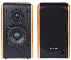 Microlab B77BT Aktivni drveni zvucnici 2.0 64W (18W+14Wx2) 3,5mm +Bluetooth - Img 6