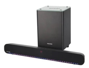 Microlab ROCKBAR500 * Soundbar + Subwoofer LED 60W, Bluetooth, Aux, Optical - Img 4