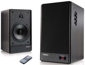 Microlab SOLO6C Aktivni drveni zvucnici 2.0 100W RMS(2x50W) 6.5+1, daljinski, 3.5mm, Bluetooth - Img 5