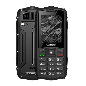 Mobilni telefon Hammer ROCK Black IP68
